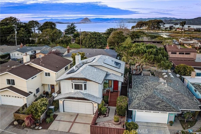 332 Grove St, Los Osos, CA 93402 - aerial view of residential area featuring mountains