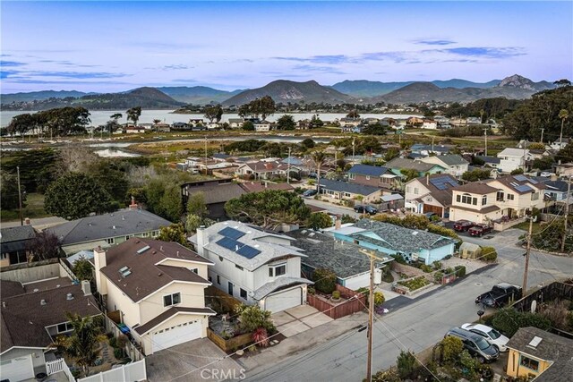 332 Grove St, Los Osos, CA 93402 - aerial perspective of suburban area with mountains