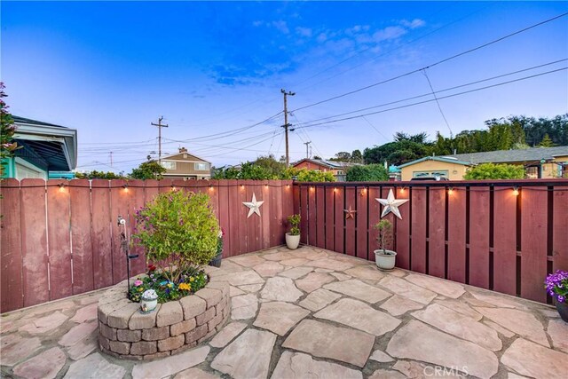 332 Grove St, Los Osos, CA 93402 - fenced backyard with a patio area