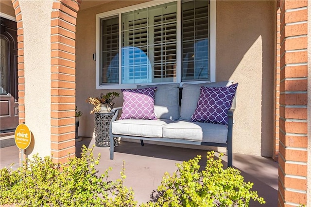 view of patio / terrace featuring a porch