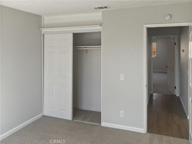 closet featuring visible vents