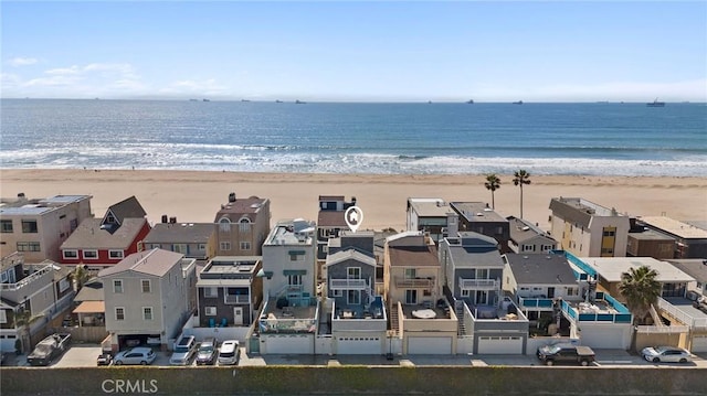 26B Surfside Ave, Surfside, CA 90743 - aerial view of residential area featuring waterfront with a beach