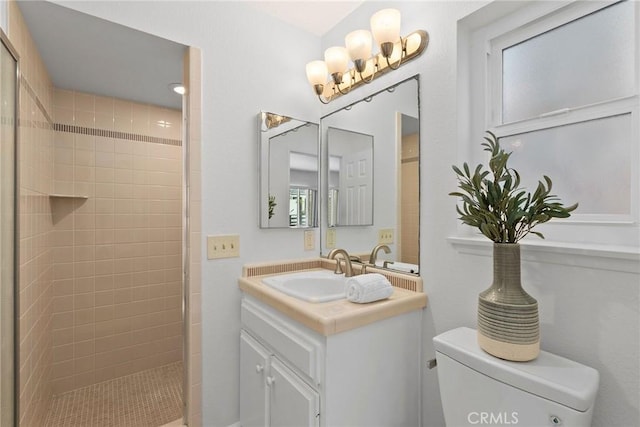 26B Surfside Ave, Surfside, CA 90743 - bathroom with a tile shower and vanity