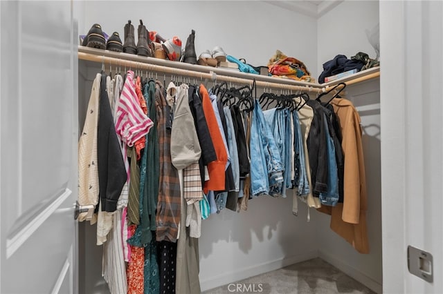 view of spacious closet