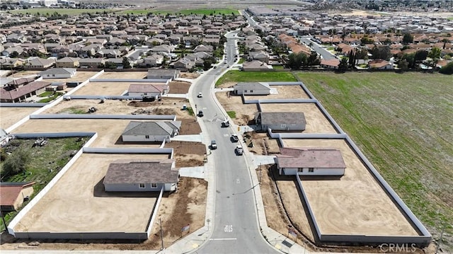 drone / aerial view featuring a residential view