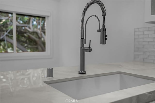 interior details with a sink