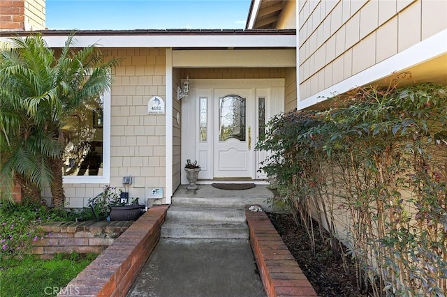 view of property entrance