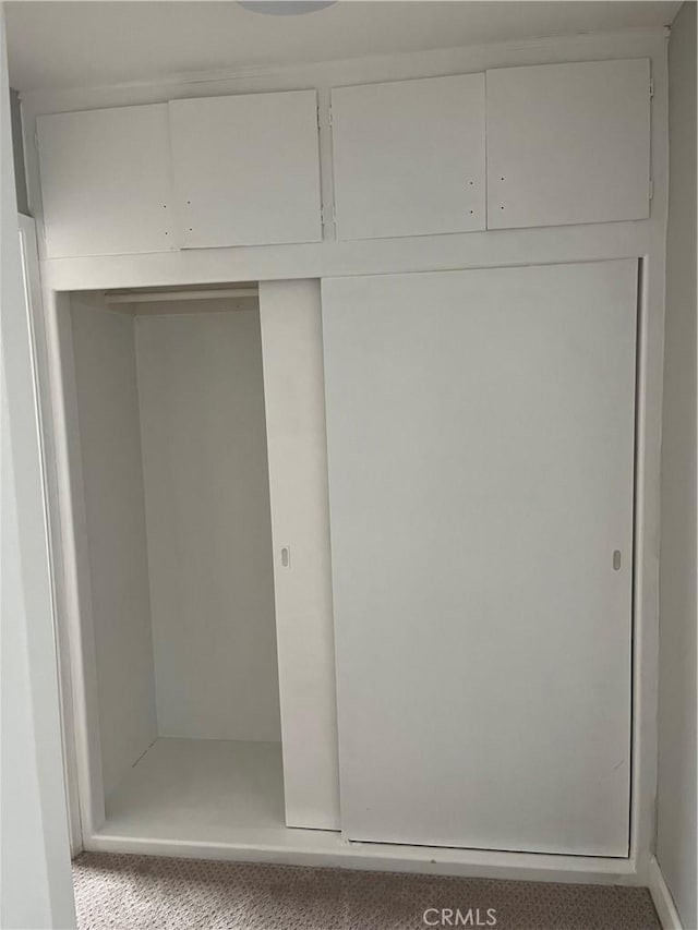 view of closet