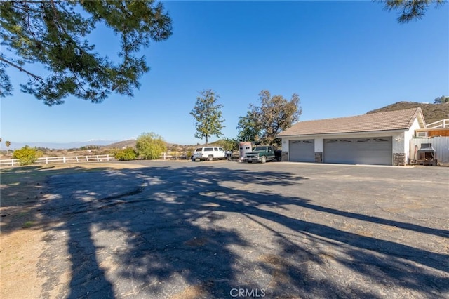 exterior space featuring driveway