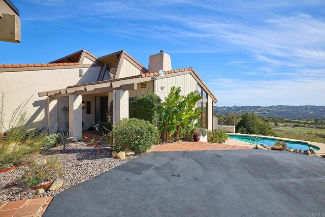 41850 Via Del Gavilan, Fallbrook, CA 92028 - view of patio featuring an outdoor pool
