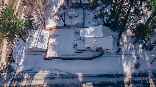 1131 Apple Ave, Wrightwood, CA 92397 - birds eye view of property