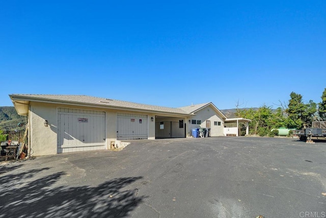 view of front of property with stucco siding