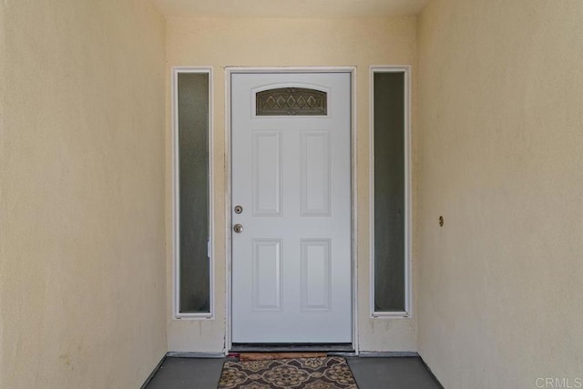 39255 De Luz Rd, Fallbrook, CA 92028 - doorway to property featuring stucco siding