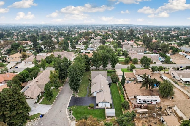 drone / aerial view featuring a residential view