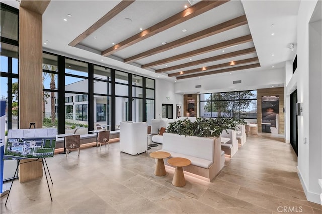 1155 Poppy Ct, Montebello, CA 90640 - building lobby featuring a towering ceiling