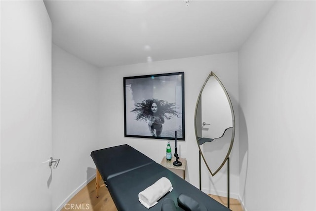 1310 E Ocean Blvd Unit 14, Long Beach, CA 90802 - home office with light wood-style floors and baseboards