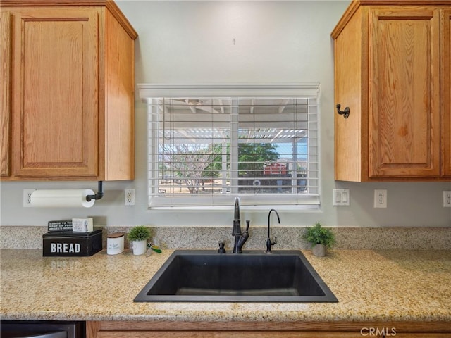 kitchen featuring a sink and dishwasher