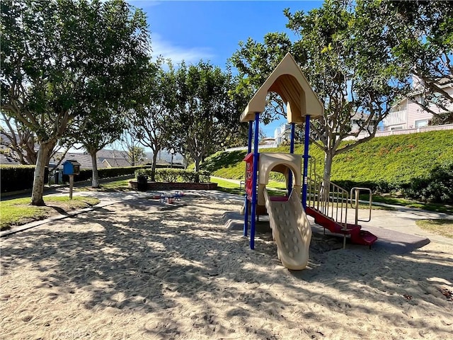 view of community playground