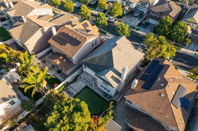 birds eye view of property featuring a residential view