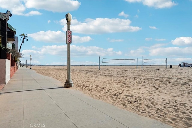 view of community with volleyball court