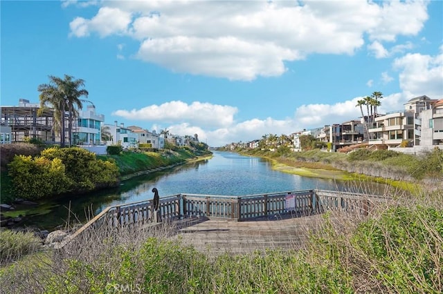 property view of water
