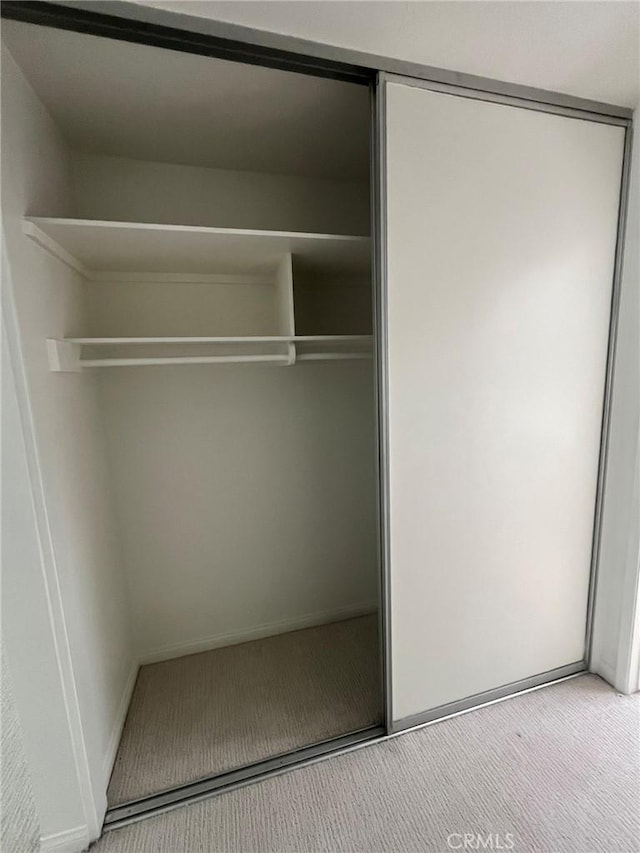 view of closet