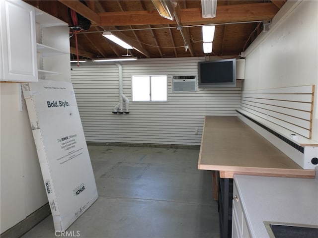 interior space featuring a wall unit AC