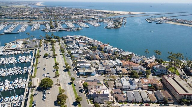 260 The Toledo, Long Beach, CA 90803 - birds eye view of property featuring a water view
