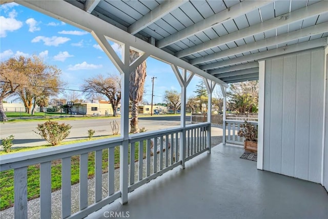 1495 S S, Corning, CA 96021 - view of patio featuring a porch and a residential view
