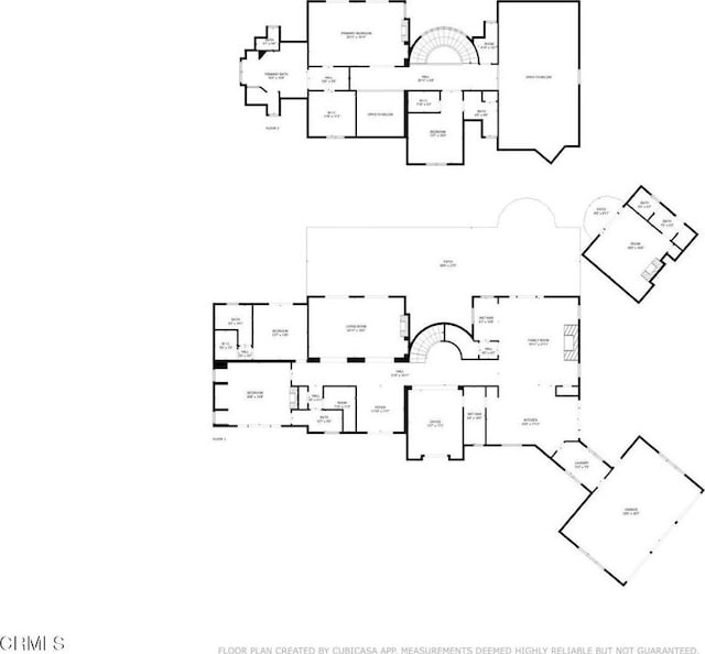 508 W Eucalyptus St, Ojai, CA 93023 - view of property floor plan