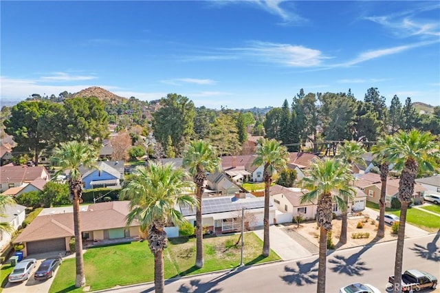 birds eye view of property featuring a residential view