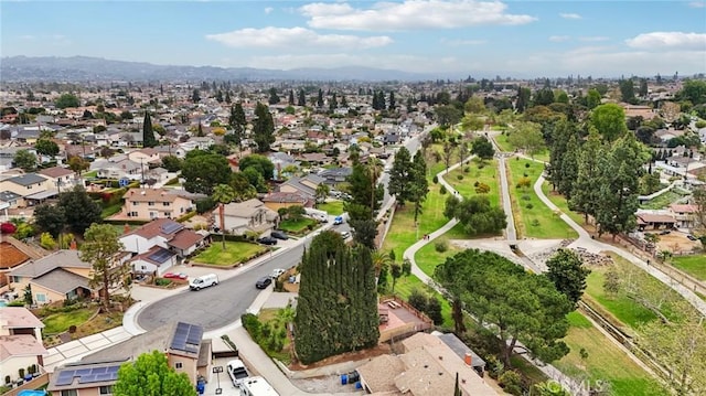 birds eye view of property featuring a residential view