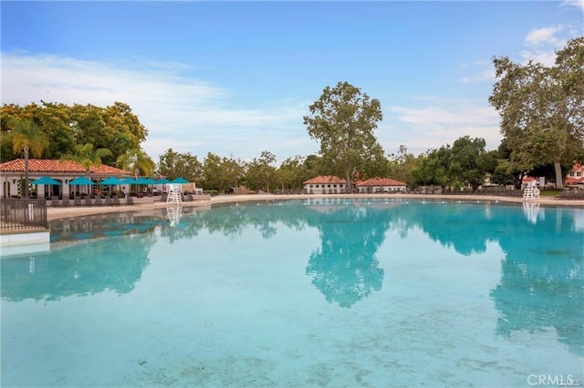 view of community pool