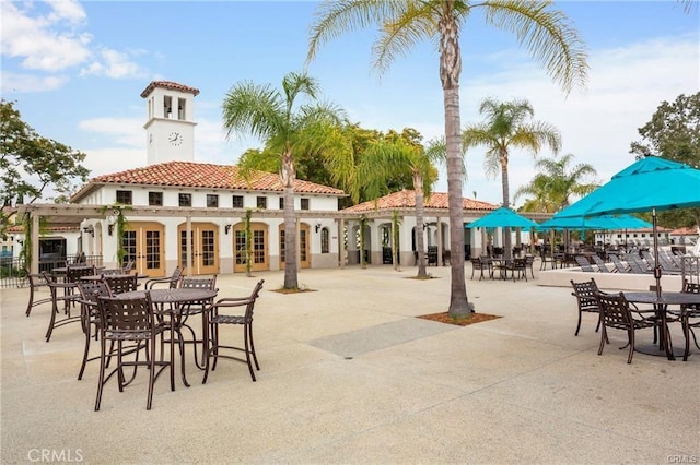 exterior space featuring a patio area