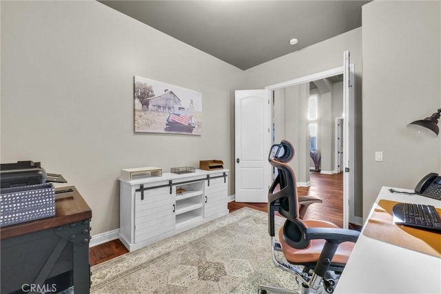 2480 Oak Ave, Corona, CA 92882 - office space featuring wood finished floors and baseboards