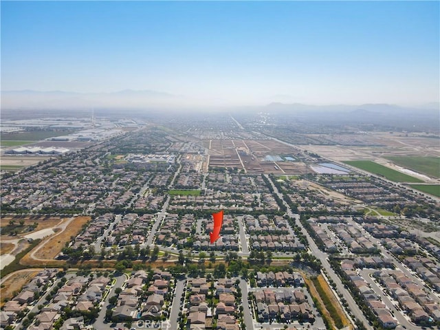 bird's eye view featuring a residential view