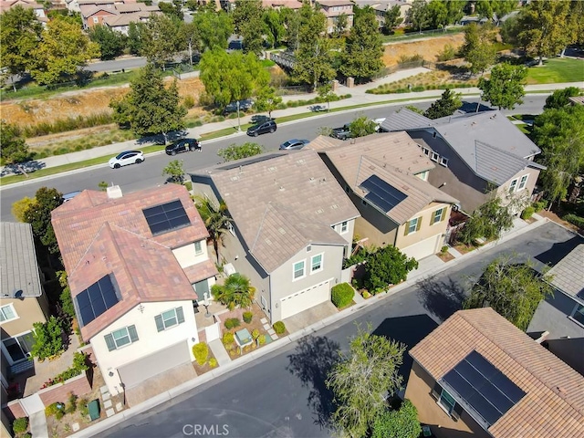 birds eye view of property featuring a residential view