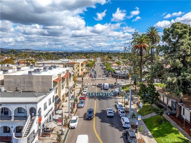 3535 Madison Ave, Unit San Diego, CA 92116 - view of asphalt road featuring sidewalks, street lighting, and curbs