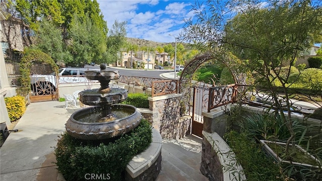 29123 Black Pine Way, Saugus, CA 91390 - view of patio featuring a mountain view