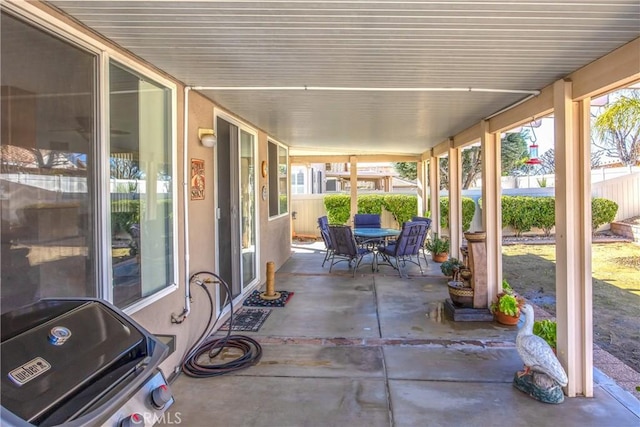 5855 Myrtle Beach Dr, Banning, CA 92220 - view of patio / terrace with outdoor dining area