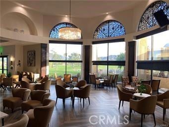 5855 Myrtle Beach Dr, Banning, CA 92220 - community lobby with a high ceiling
