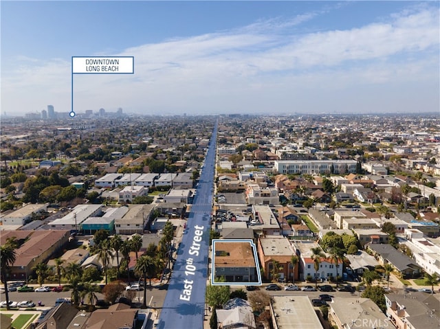 bird's eye view featuring a residential view