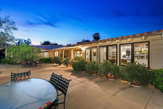 view of patio / terrace with outdoor dining space