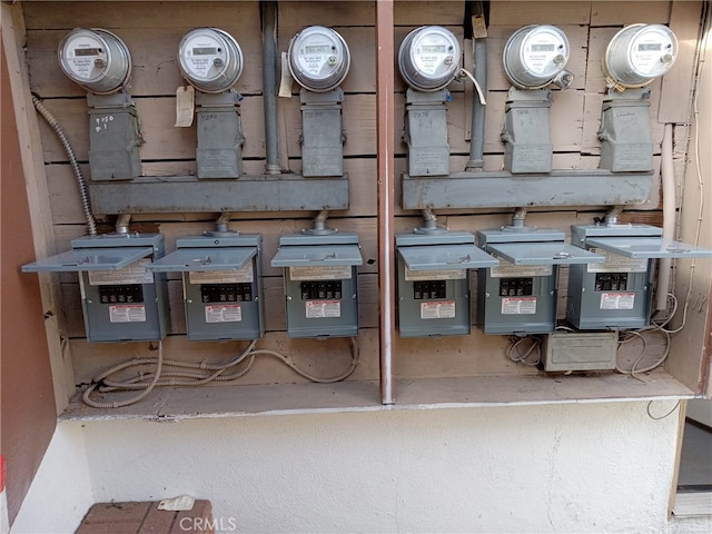 view of utility room