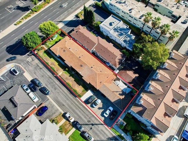 drone / aerial view