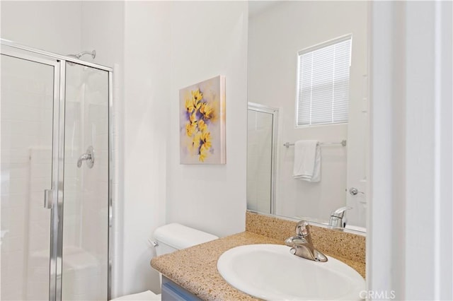 82745 Odlum Dr, Indio, CA 92201 - bathroom featuring a stall shower and vanity