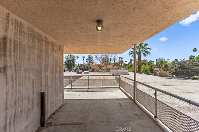 view of patio / terrace featuring a balcony