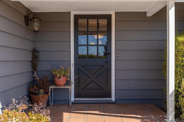 view of property entrance