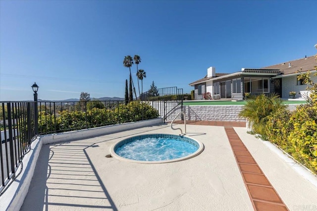 view of swimming pool