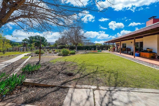 16233 Oakley Rd, Ramona, CA 92065 - view of yard with a patio area and fence